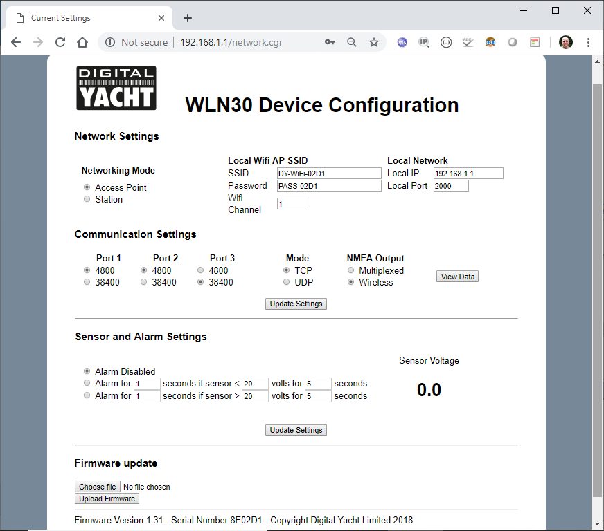 Digital Yacht WLN30