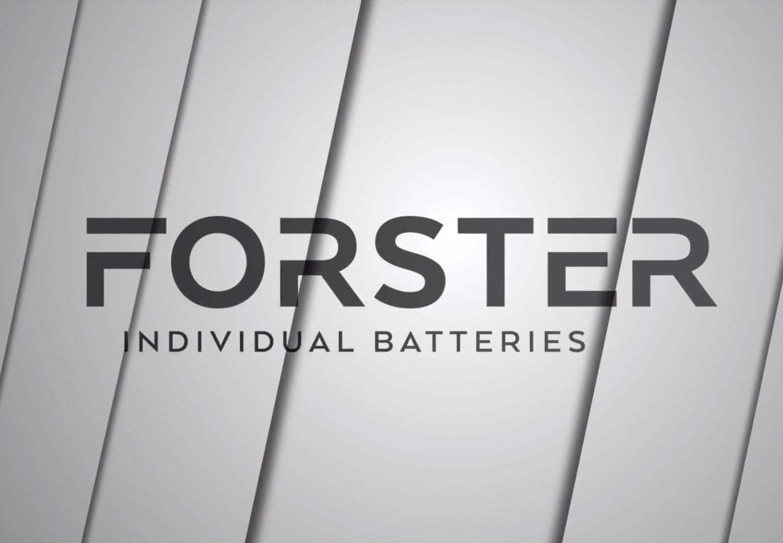 FORSTER INDIVIDUAL BATTERIES