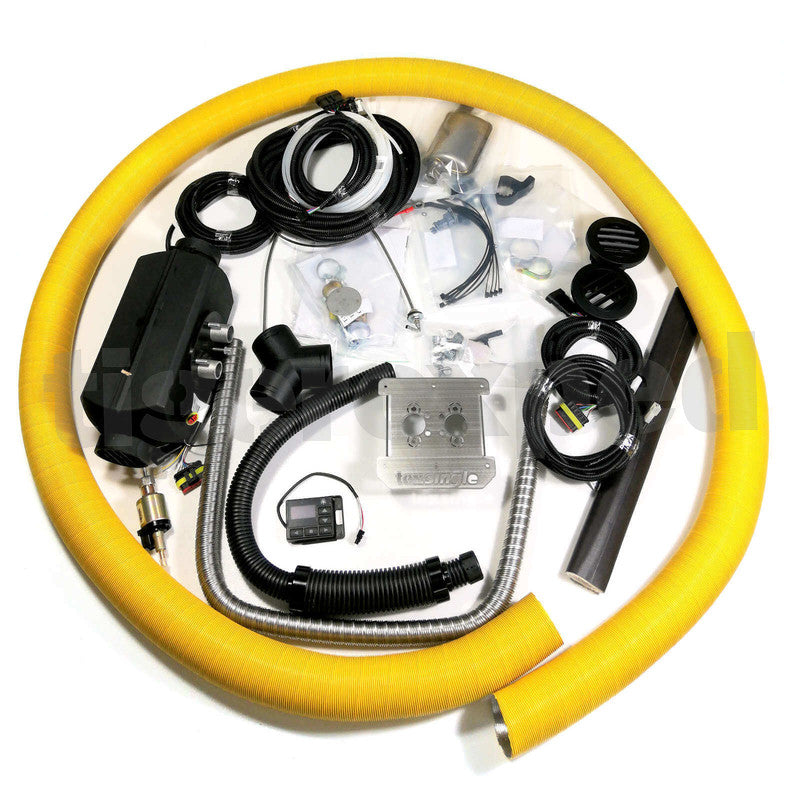 Autoterm Air 2D (planar) Complete heating set with 2kW output 12V / 24V, control panel, 48/83 mm flange