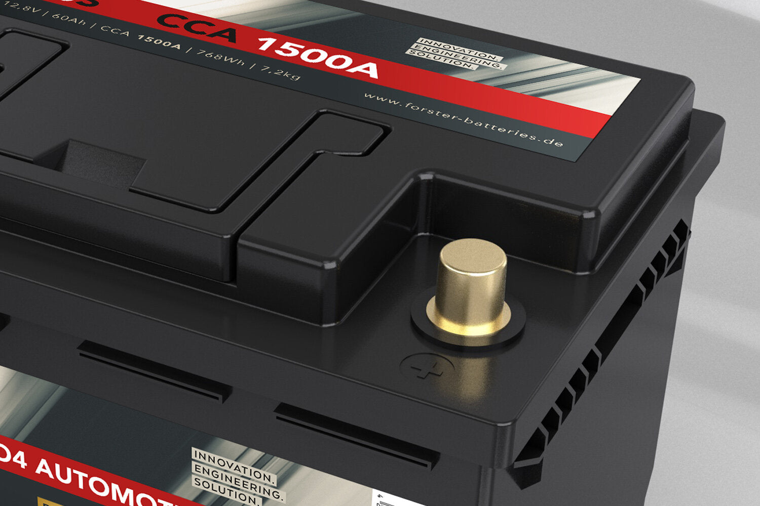 Forster 40AH 12.8V LIFEPO4 Heavy Duty Automotive Lithium Battery 1200a 240 x 174 x 190mm ~ 5.7.0kg PB-EQ 80AH