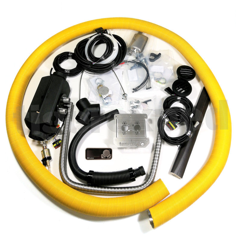 Autoterm Air 2D (planar) Complete heating set with 2kW output 12V / 24V, control panel, 48/83 mm flange