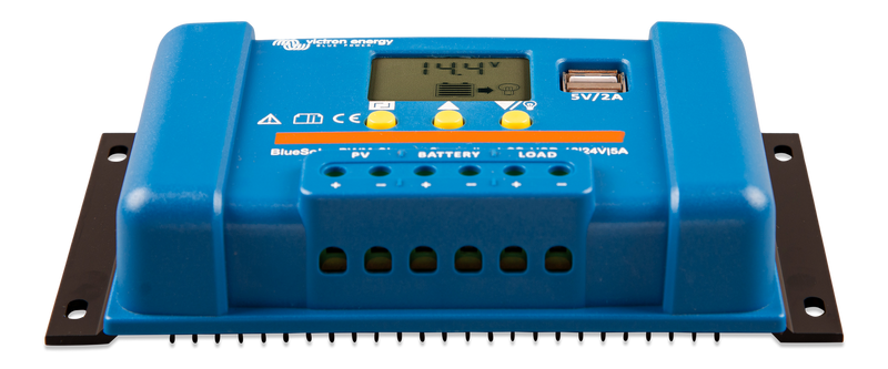 Victron BlueSolar PWM-LCD&USB 12/24V-5A Solarregler