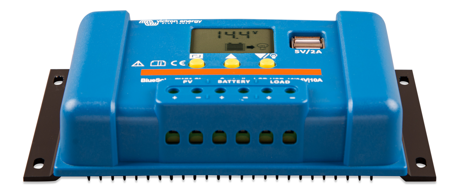 Victron BlueSolar PWM-LCD&USB 12/24V-10A solar controller