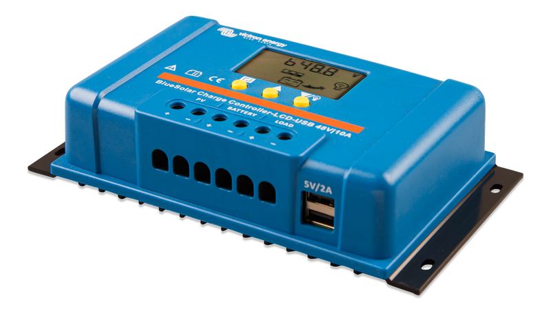 Victron BlueSolar PWM-LCD&USB 48V-30A Solarregler