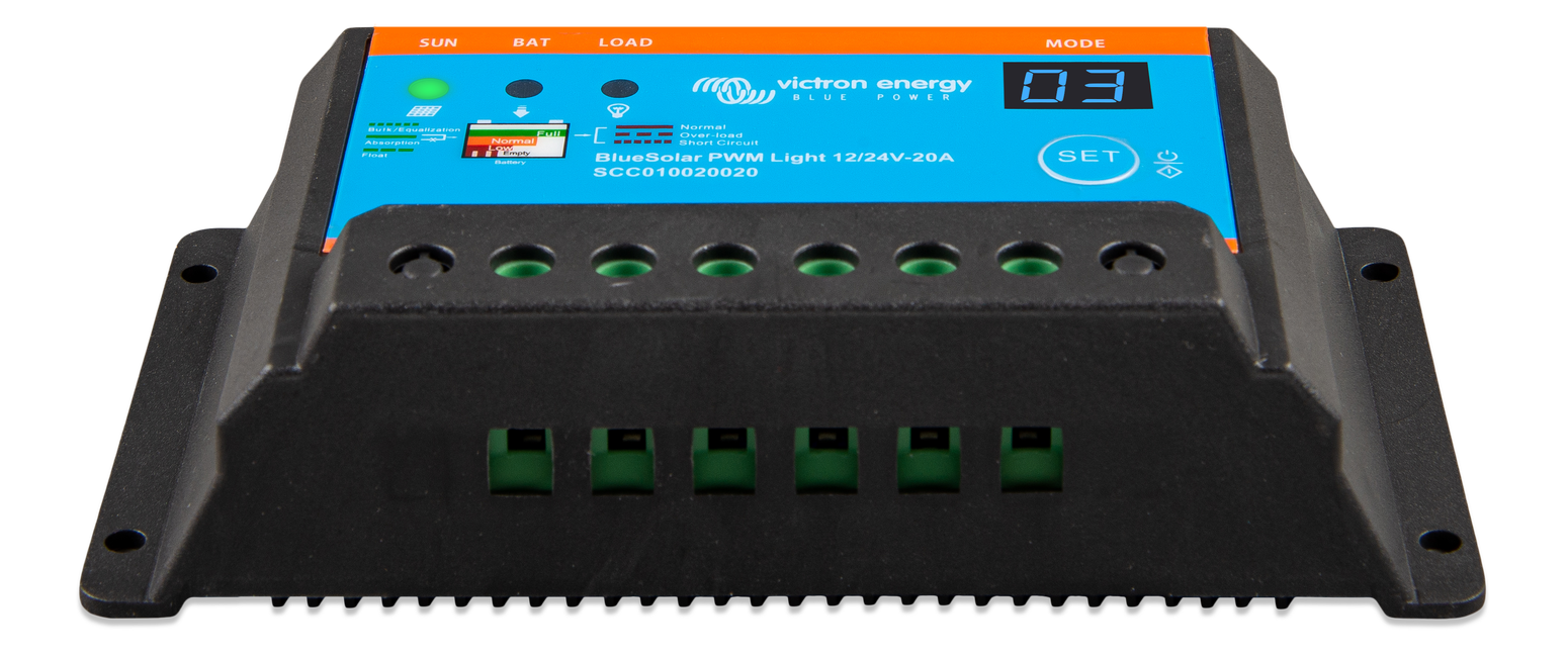 Victron BlueSolar PWM-Light 12/24V-20A Solarregler