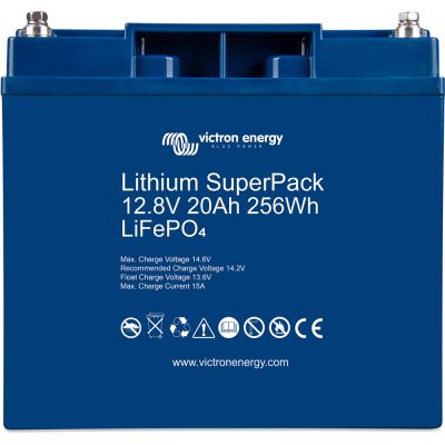 Copy of Victron Lithium Lifepo4 Superpack 12.8V/60AH (M6) #1