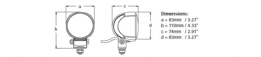 Hella LED top light III