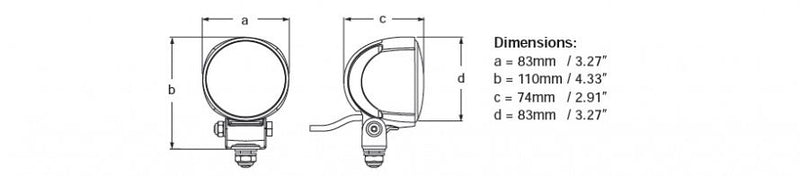 Hella Module 70 PRO LED Deckscheinwerfer, 4.Gen