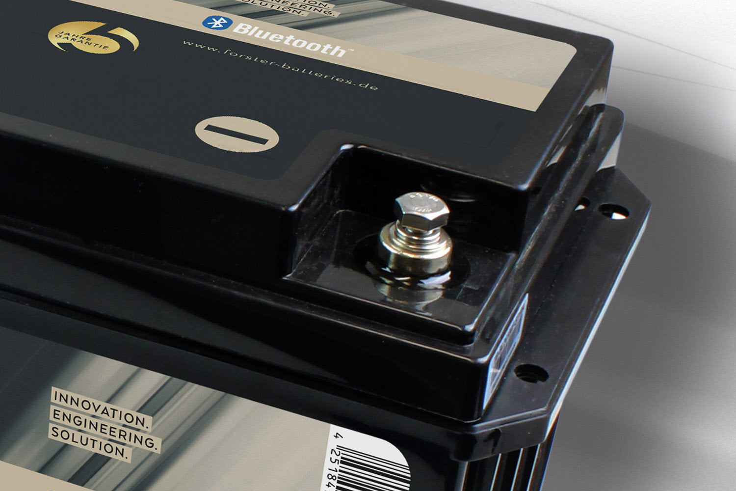 Forster 100Ah 25.6V lithium fishing battery | BMS | Smart Bluetooh | IP67