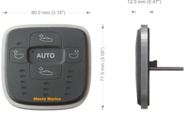 Mente Marine ACS RP Vollautomatische Trimmklappen-Steuerung (Längs- und Querachse)