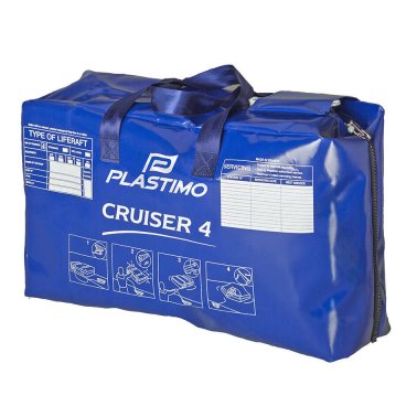 Plastimo cruiser orc+ rescue island 4 pers. Container