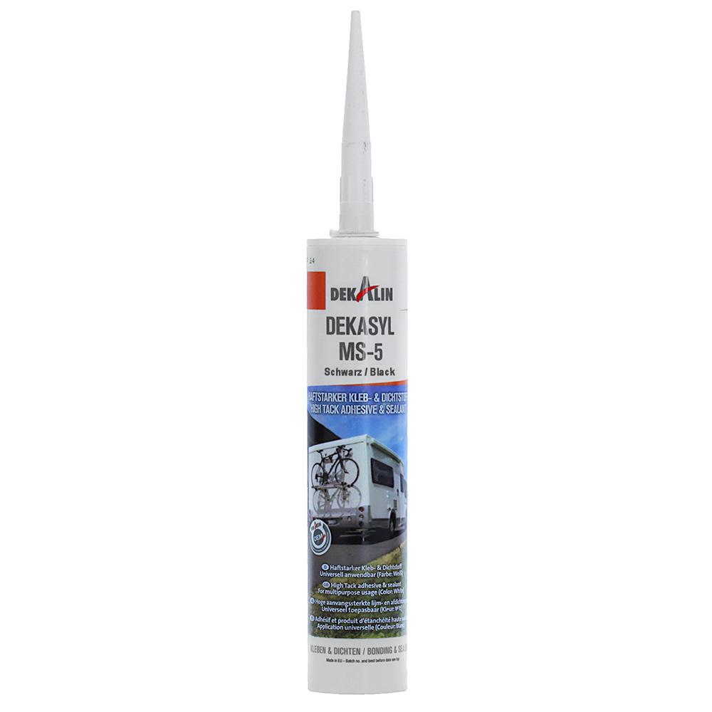 Dekalin 6252412 DEKAsyl MS-5 290 ml black single cartridge power adhesive 