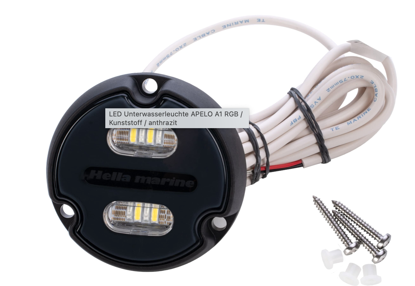 Hella Apelo A1 white/blue, anthracite