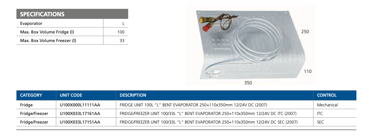ISOTHERM 2018 Compact Classic cooling system 12/24V