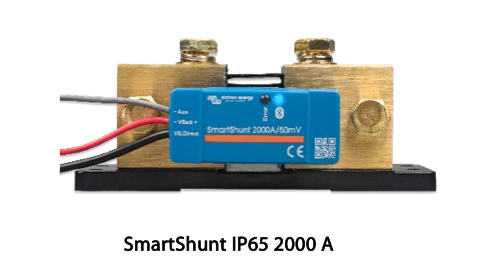 Οθόνη μπαταρίας Victron SmartShunt 2000A/50mV IP65