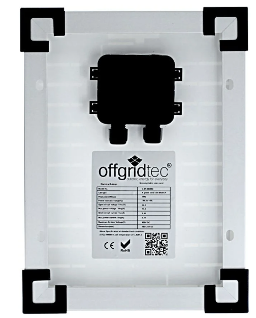Copy of Offgridtec® 20W Mono Solar Panel 12V #1