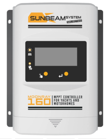 SUNBEAMsystem MoonRay 160 MPPT Controller bis Pmax. 160 W (12V)/ 320 W (24V)