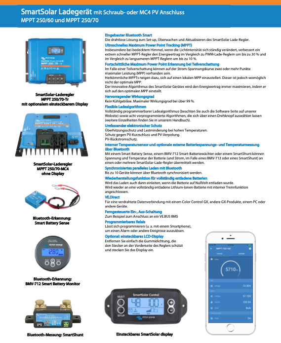 Victron Smartsolar Mppt 250/60-TR