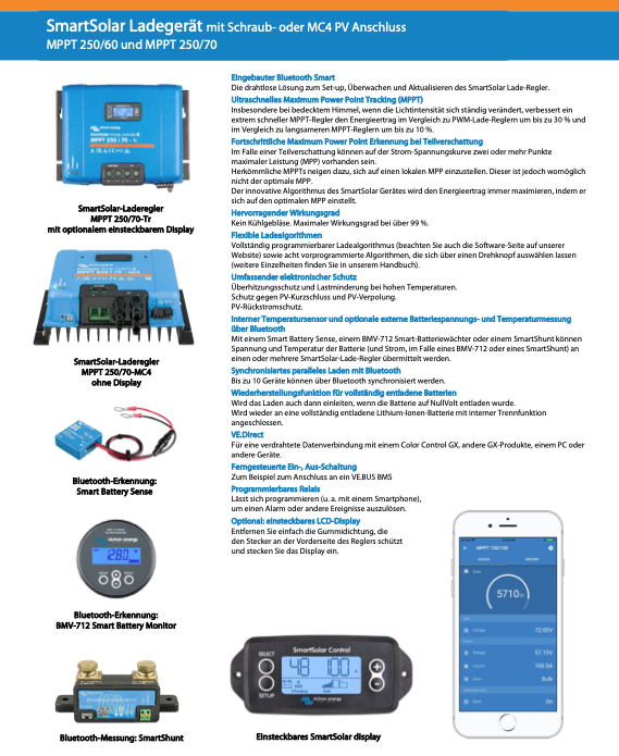 Victron SmartSolar MPPT 250/60-Tr