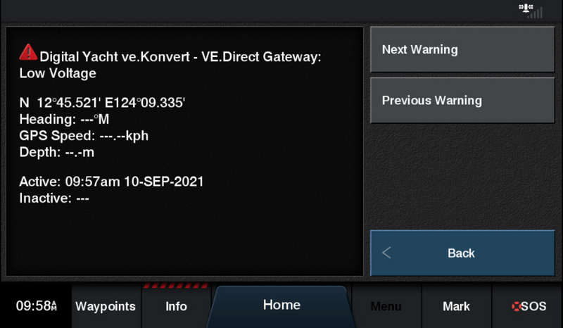 Digital Yacht veKonvert – Victron VE.Direct zu NMEA 2000 Gateway