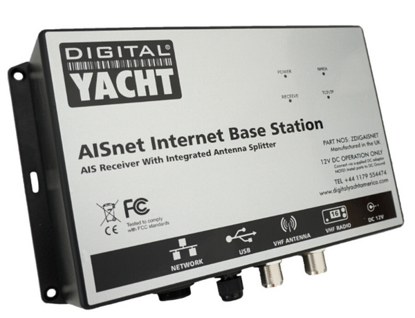 Digital Yacht AIS Empfänger mit integriertem UKW-Antennensplitter