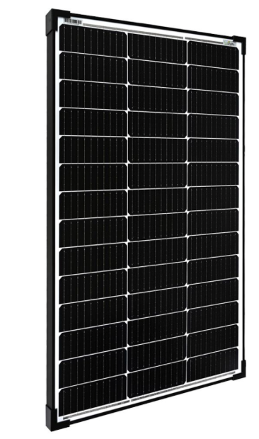 OFFGRIDTEC® MONO 100W V2 Solar Panel 23V Black Frame