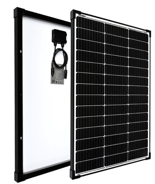 Offgridtec® Mono 100W V2 Solar Panel 23V Black Frame
