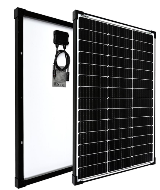 OFFGRIDTEC® MONO 100W V2 Solar Panel 23V Black Frame