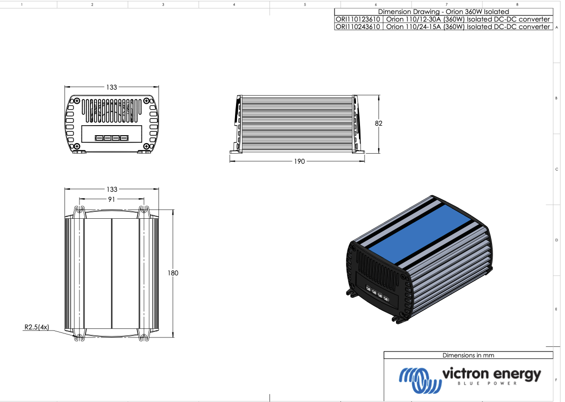 Αντίγραφο του Victron Orion-Tr 110/12-30A (360W) #1