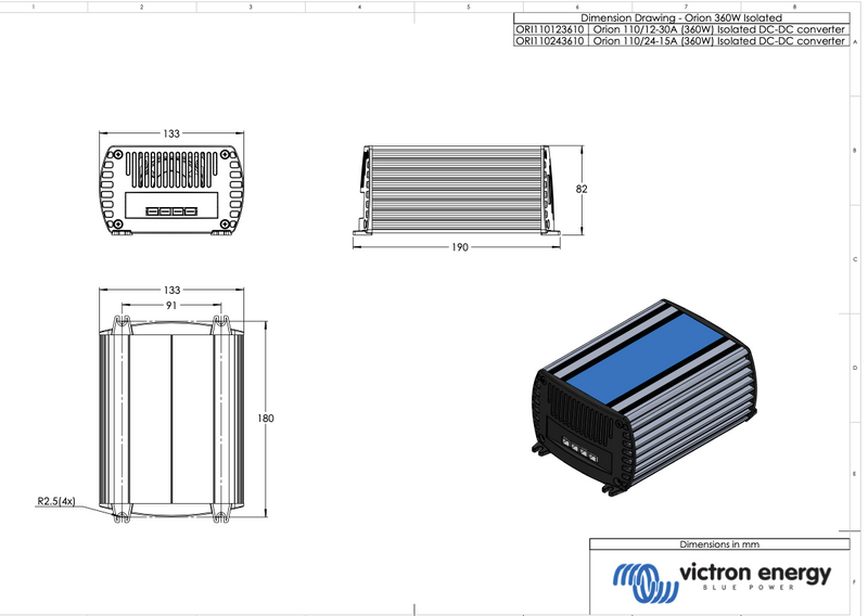 Victron Orion-Tr 110/12-30Α (360W)