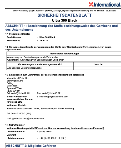 INTERNATIONAL Ultra 300 Antifouling