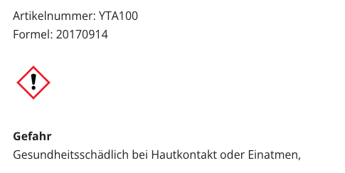 International Verdünnung Nr.100, 1l