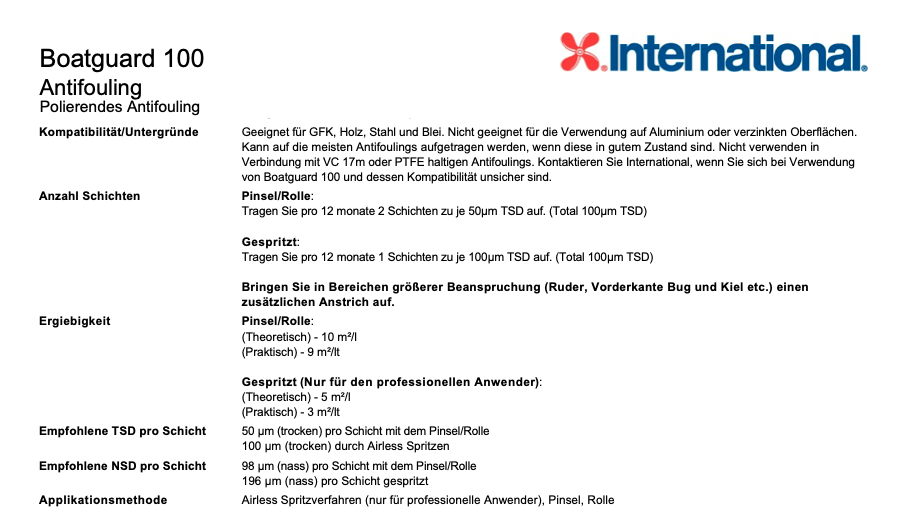 International Boatguard 100