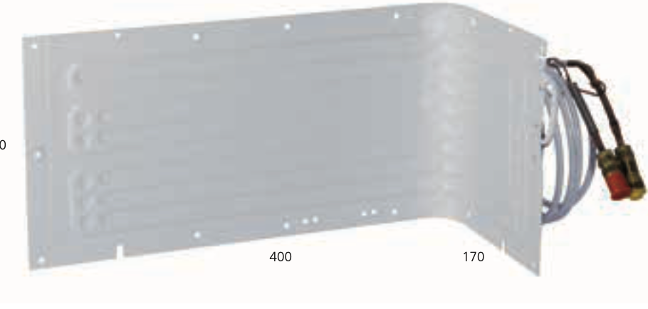 Isotherm 2050 SP-Seewasser Kühlung, 125l, L-Verdampfer,  Kühlanlage 12/24V