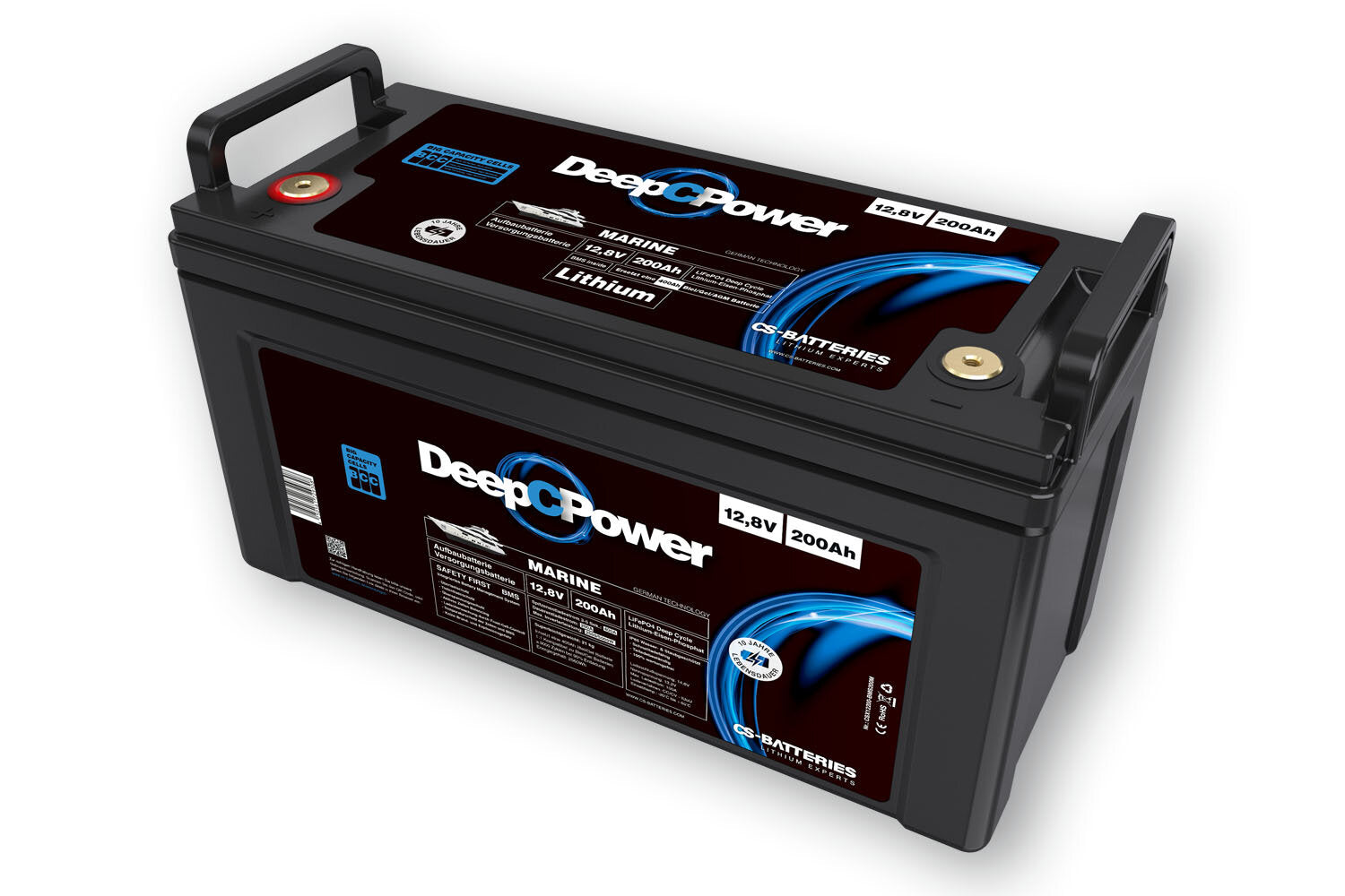 Copy of CS 240AH 12V LIFEPO4 -MARINE / BOOT Battery #1