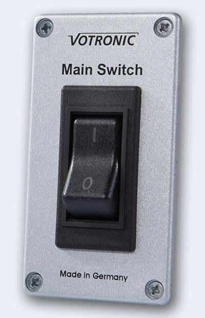 Votronic Main Switch Panel 20 A S με μηχανή ασφάλειας