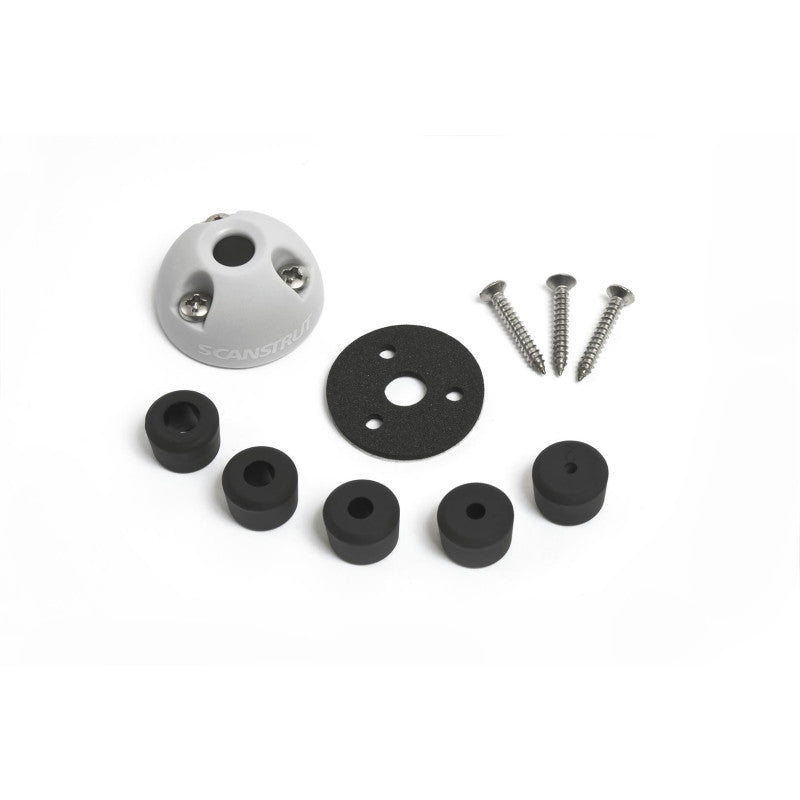 Scanstrut Kabeldurchführung, Kunststoff (grau oder schwarz) oder Edelstahl, Ø6mm-Ø40mm, Kabel 2-15mm