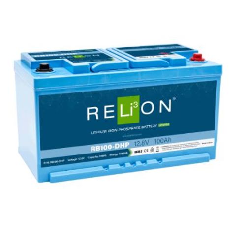 RELION LiFePo4 Batterie 12,8V 100AH