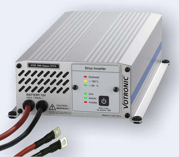 Votronic 3156 MobilPower Inverter SMI 300-NVS κόλπος με προκαταρκτικό κύκλωμα Schuko Socket / Network