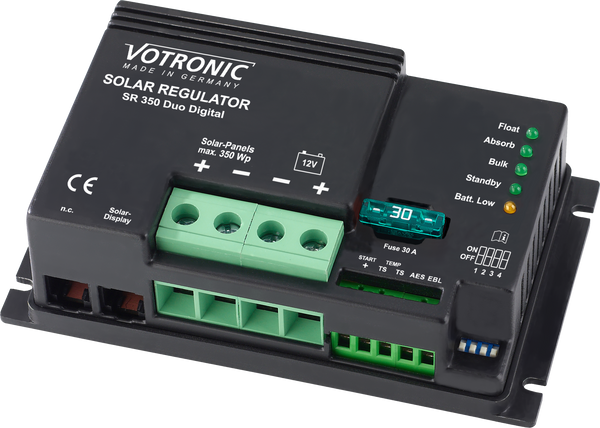 Votronic 1621 SR 350 Duo Digital Solar Loader