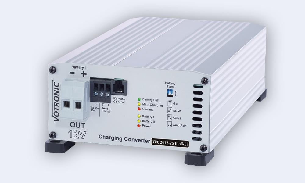 VOTRONIC 3314 VCC 2412-25 IUoU-Li 24V/12V galvanisch isoliert Ladewandler / B2B / Ladebooster