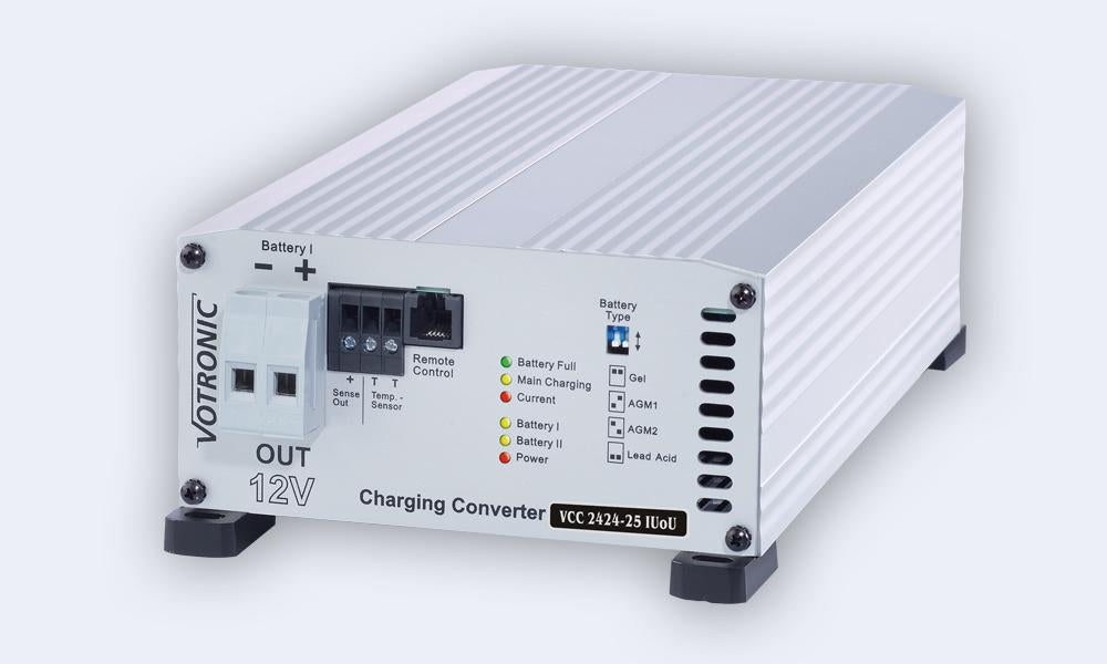 VOTRONIC 3313 VCC 2424-25 IUoU 24V zu 24V 25A B2B Ladegerät