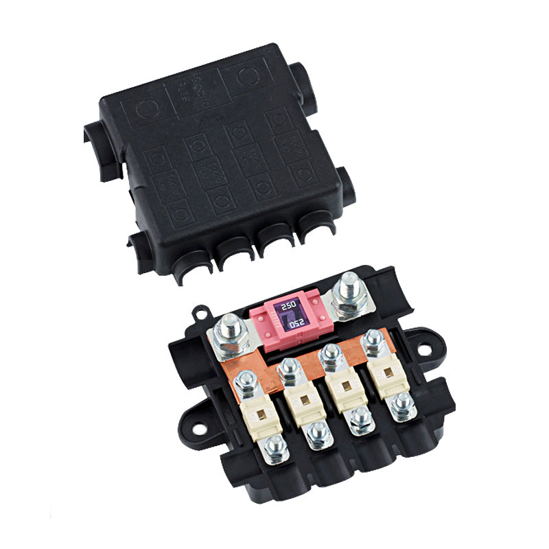 Votronic 2216 high-load fuse holder 5-fold with cover