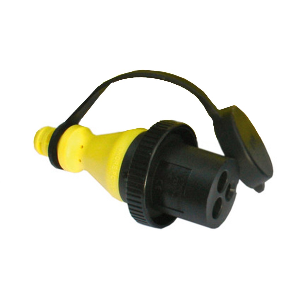Victron connector 16A/250V (2P/3W) for stainless steel power connection