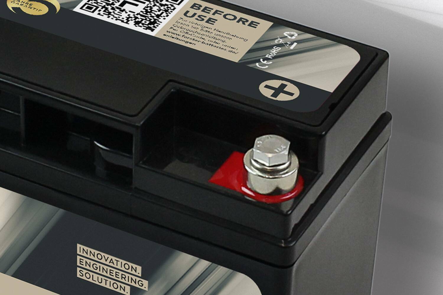 FORSTER 20Ah 12.8V Lithium Fishing Battery | BMS | Smart Bluetooth | IP67