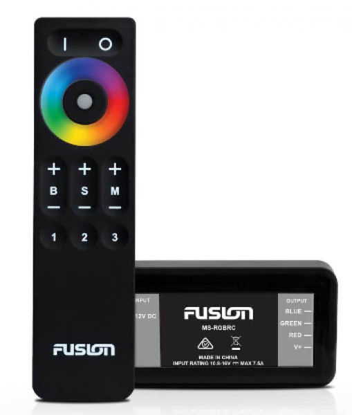 Fusion CRGBW - color changing remote control, wireless, compatible with the Signature speaker &amp; subwoofer series