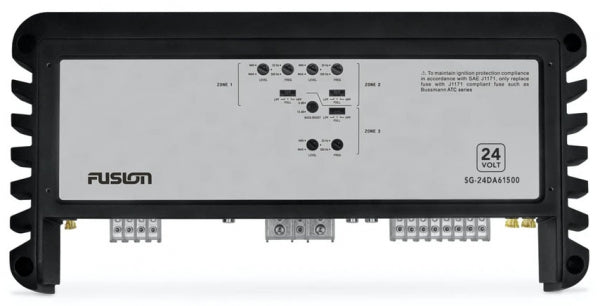 Fusion SG-24DA61500 - 6 channel signature amplifier, 1500 watts, 24V
