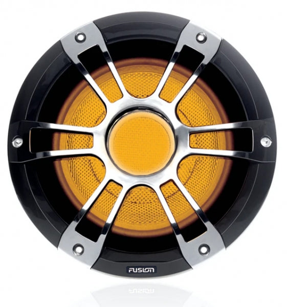 Fusion SG-SL102SPC 10" Marine Signature Subwoofer, Grey, 600 W, LED CRGBW