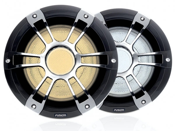 Fusion SG-SL102SPC 10 "Subwoofer Marine Signature, Grau, 600 W, LED CRGBW