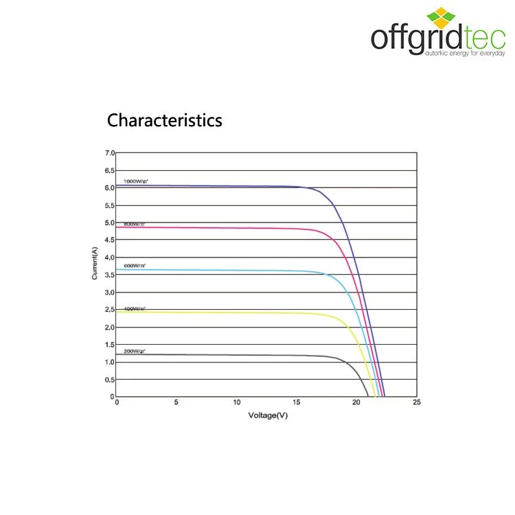 Offgridtec® 20W mono solar panel 12V